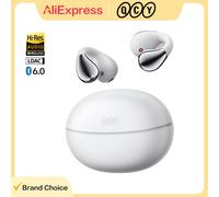 QCY Crossky C30S BH24QT33A Auricolari Wireless Bluetooth 6.0 con Clip per Orecchio, Cuffie Hi-Res LDAC con Audio Spaziale e Doppia Connessione