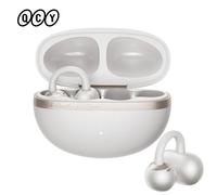 QCY CT06 Crossky C50 Auricolari Wireless Open-Ear con 4 Microfoni per Chiamate, Bass Boost, Bluetooth 6.0, Clip-On, Cuffie Sportive OWS, 35 Ore di Autonomia