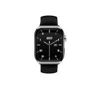 QCY GS2 - Orologio sportivo intelligente con ampio schermo touch AMOLED da 1,96", 100 quadranti e 4 temi, chiamata e riproduzione tramite Bluetooth, modalità sport 100 Plus, monitoraggio della salute