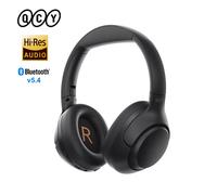 QCY H3 ANC Cuffie wireless Audio ad alta risoluzione Cuffie over Ear 43dB Cancellazione attiva del rumore Auricolare da gioco Bluetooth 5.4 H3-Purple