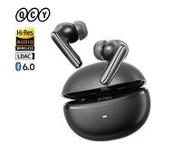 QCY HT18 MeloBuds N70 Auricolari wireless Bluetooth 6.0 ad alta risoluzione con auricolari audio LDAC Cuffie ibridi ANC con doppio driver 50 ore IPX5