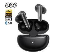 QCY MeloBuds N70 Adaptive ANC Auricolari wireless Bluetooth 6.0 LDAC Audio ad alta risoluzione 6 microfoni Auricolari di ricarica wireless 50 ore IPX5