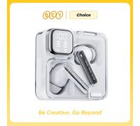 QCY MeloBuds Neo auricolari Wireless LED Power Display digitale auricolari TWS auricolare Bluetooth 5.3 trasparente a doppia connessione