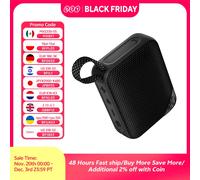 QCY SP2 Mini altoparlante Bluetooth 5.3 Wireless Deep Bass HIFI Sound Box Altoparlante portatile con luce RGB IP67 Subwoofer impermeabile