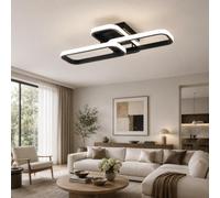 Qcyuui Plafoniera LED da 36 W, Design Moderno e Minimalista, Plafoniera da Incasso, Luce Bianca Fredda 6000 K, Adatta per Camere da Letto, Soggiorni, Cucine e Corridoi