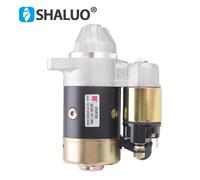 QD124A 12V 1.2KW Generatore Diesel Motorino di Avviamento QD114A Motore Made in Rame Motore Elettrico avviamento rapido genset Parti QD124FS QD114A 12V 0.8KW