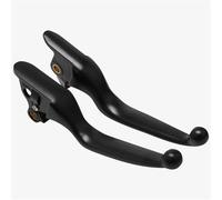 QDFGNKBAI Leva Freno Frizione Moto per Softail Breakout Fat Boy/Deluxe/Heritage Classic FLS Slim Street Bob 2015-2021, Kit Hydraulically Adjustable Brake Master Cylinder Reservoir Levers Brake Levers