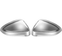 QDFNJYONG 1coppia Auto Calotte Ricambio specchietti Esterni per Audi A4 A5 B9 2017 2018 2019 2020 2021-2023 S4 RS4 S5 RS5, Auto Specchietto Copri Specchietto Retrovisore,A/Matte Chrome