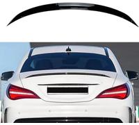 QDFNJYONG Spoiler Posteriori per Auto per Mercedes Benz CLA W117 CLA180/200/250/260 2014-2019,Splitter Posteriore Baule Posteriore Coperchio Bagagliaio paraurti