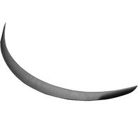 QDFNJYONG Spoiler Posteriori per Auto per Tesla Model 3 2024,Splitter Posteriore Baule Posteriore Coperchio Bagagliaio paraurti,A/Matte Carbon