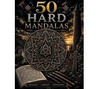 Qdix Press 50 Hard Mandalas (Tascabile) Mandala Books