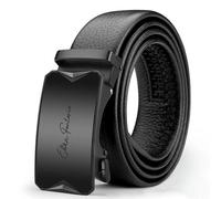 QDLTGBD Cintura Uomo da Vera in Pelle per Lega Cinghie A Cricchetto di Design Automatica-g-125 Cm