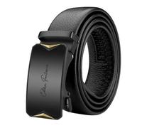 QDLTGBD Cintura Uomo da Vera in Pelle per Lega Cinghie A Cricchetto di Design Automatica-k-120 Cm