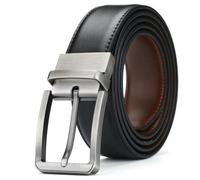 QDLTGBD Cintura Uomo in Pelle Vera Cinghia A Doppia Corda con Laser Incisione di Lusso Maschio-nero-120 Cm