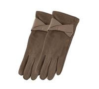 QDLTGBD Guanti Inverno da Donna Autunno E Donna, Autunnali Invernali Caldi Antivento-Marrone-codice Universale