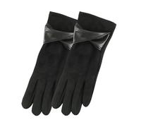 QDLTGBD Guanti Inverno da Donna Autunno E Donna, Autunnali Invernali Caldi Antivento-Nero-codice Universale