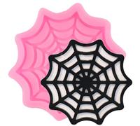 QDMOLDS Stampi in silicone a forma di ragnatela per decorazioni per torte, topper per cupcake, argilla polimerica, pasta di gomma, caramelle