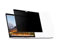 QDOS OptiGuard - Pellicola protettiva per display per MacBook Pro 15,4", protezione completa dello schermo con protezione della privacy, fissaggio magnetico
