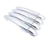 QDouiMOO Rivestimento per maniglia portiera auto Per Espace IV 2003-2014 Maniglie esterne per portiere auto( Chrome)