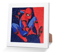 QDUODUO Pittura con Diamanti con Cornice per Bambini dai 6 Anni, Adolescenti e Adulti Principianti, Immagini Piccole di Pittura con Diamanti 5D, Set Fai da Te di Mosaico Cartone Animato per Ragazzi e