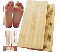 QEAHZ Sadhu Board - 8 mm, di grandi dimensioni, per principianti, tavole per unghie per piedi, per yoga e meditazione, massaggio ai piedi con agopuntura