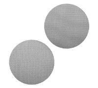 QEAS 2 pezzi Puck Screen 51 mm - Colino in acciaio inox per portafiltro espresso 150µm, spessore 1/1,7 mm, riutilizzabile e antiruggine