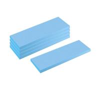 Qectial 5X Blocchi di Schiuma Rettangolari Base per Diorama Fai da Te Piattaforma in Schiuma per Sculture Progetti Scolastici Accessori, 2 Cm di Spessore