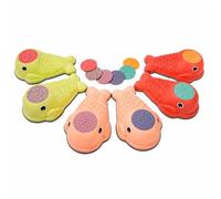 Qectial 6 Pezzi Pietre di Equilibrio Inodore | Adatto Ai Bambini, Attrezzo di Equilibrio in Plastica PP, Facile da Pulire, per Scuole Dell'infanzia