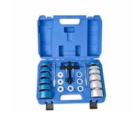 Qectial Attrezzo Rimozione Paraolio Kit con Pressa a Vite E Boccole Rimozione E Inserimento Paraoli Senza Danni Struttura in Acciaio 45 Adatto per Meccanici Officina Lavori