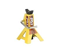 Qectial Cric per Auto RC, Mini Giocattolo Universale Simulato da 3 Tonnellate, Decorazione per Auto da Arrampicata Telecomandata in 1/10, Modello RC, Giallo