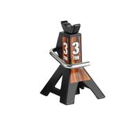 Qectial Cric per Auto RC, Mini Giocattolo Universale Simulato da 3 Tonnellate, Decorazione per Auto da Arrampicata Telecomandata in 1/10, Modello RC, Nero