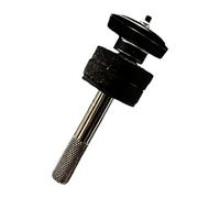 Qectial Cymbal Stacker Sostegno per Piatti Batteria Componente Aggiuntivo Leggero Resistente All’usura Installazione Rapida Facile Adatto a Musicisti Principi, 12 Cm