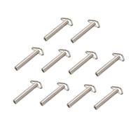Qectial Dieci Chiavi di Carica per Carillon, Accessori per Carillon, Chiavi di Ricambio per La Catena di Carica, Meccanismo per Carillon, Meccanismo a Orologe, Triangolo da 50 Mm