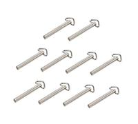 Qectial Dieci Chiavi di Carica per Carillon, Accessori per Carillon, Chiavi di Ricambio per La Catena di Carica, Meccanismo per Carillon, Meccanismo a Orologe, Triangolo 57 Mm