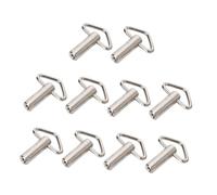 Qectial Dieci Chiavi di Carica per Carillon, Accessori per Carillon, Chiavi di Ricambio per La Catena di Carica, Meccanismo per Carillon, Meccanismo a Orologe, Triangolo da 30 Mm