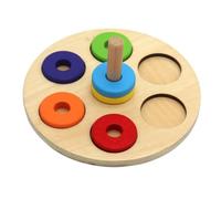 Qectial Giocattolo Pedagogico Tattile, Stile C | Gioco Educativo con Componenti Geometriche, senza Schermo, per Aula Scolastica