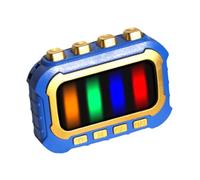 Qectial Macchina per Giochi Ritmici, Gioco di Apprendimento Portatile per, Spinta E Pressione Rapide, Giocattolo Musicale per Amanti Della Musica, Adulti, Rag, Blu, Taglia unica