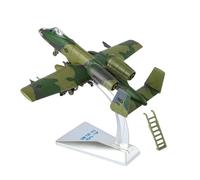 Qectial Modello di Aereo in 1:72 con Supporto Illuminato, Decorazione Fai da Te Come Souvenir, Modello di Aereo da Caccia, Statua per Bambini, Ufficio, Verde
