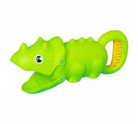 Qectial Morsetto Bambini Spiaggia Pinza Raccolta Sabbia Giocattolo Animali Plastica Presa Pressione Adatto per Giochi Interattivi Coordinazione Mano Occhio All’aperto, Verde