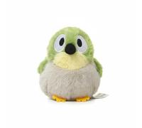 Qectial Peluche Uccello Bambola Morbida Animale Soffice Ripieno Materiale Poliestere Imbottito Cuciture Ricamate Compagno Coccolone Adatto a Camera Bambini Stanza Ragazze Regalo, White-eye