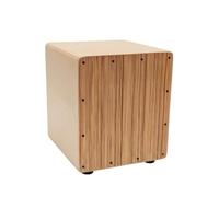 Qectial per Bambini Tamburo Percussioni Cassa Ritmica Strumento Manuale in Legno con Effetto Rullante Reattivo E Seduta Confortevole Adatto per Lezioni Musicali Prove a Casa Raduni Acustici