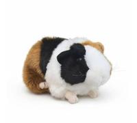 Qectial Pupazzo Peluche Realistica Scultura Animale da Compagnia Silhouette Compatta Attraente per Scaffale Tavolo Vivere Tempo Rilassante