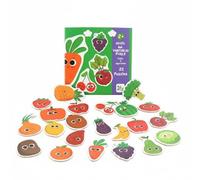 Qectial Puzzle Abbinamento Bambini Gioco Educativo Didattico Apprendimento Forme Colori Pezzi Grandi Sviluppo Ragionamento Concentrazione Adatto a Scuola, Puzzle Di Abbinamento Frutta E Verdura