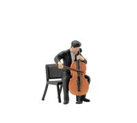 Qectial Set di Due Figure in Miniatura in Resina con Abiti Dettagliati E Caratteristiche Realistiche per Diorami Scene Stradali E Progetti Creativi Adatti a Collezionisti E Hobbisti