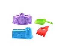 Qectial Set per Costruire O di Spiaggia per Bambini, Giocattolo Interattivo, Set di Giocattoli da Spiaggia per