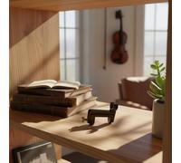 Qectial Supporto Microfono per Strumento Arco Clip Microfonico per Fissaggio con Vite Regolabile Design Portatile E Robusto Protezione Corpo Strumento atto per Viaggi