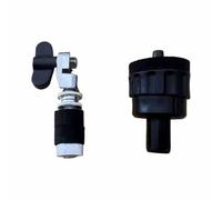 Qectial Supporto per Piatti Hi Hat Clutch Accessori per Strumenti Musicali Batteria Strumento a Percussione Parte in Metallo Resistente Prestazioni Affidabili, 2.5 X 10.1 Cm