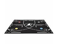 Qectial Tappetino Allenamento Basket Tappeto Piede Basket Pedana Allenamento Agilità Base Esercizi con Indicazioni Visive E Controllo Piedi in Diatomite Che