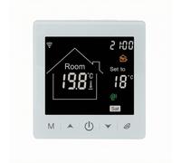 Qectial Termostato Accesso Remoto | Smart, Termostato Programmabile, Digitale, Cronotermostato da Parete, Bianco