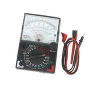 Qectial Tester con Puntali | Selettore girevole Manuale, Tester Analogico, per Laboratorio